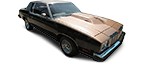 Catalogue of auto parts for CUTLASS SUPREME cars
