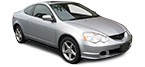 Catalogue of auto parts for RSX cars