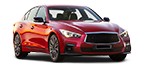 Catalogue of auto parts for Q50 cars