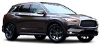 car parts catalogue INFINITI QX50 original