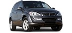 car parts catalogue SSANGYONG KYRON original