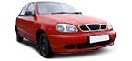 Catalogue of auto parts for LANOS cars