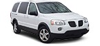 car parts catalogue PONTIAC MONTANA original