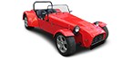 katalog części zamiennych LOTUS SEVEN oryginalne