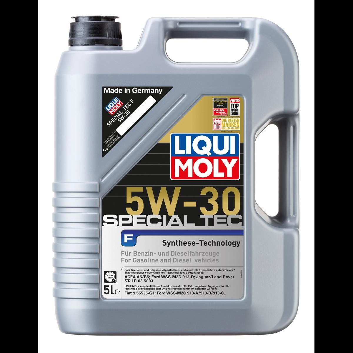 Motorol 5l 5w 30 Liqui Moly Nr 3853 Kaufen Im Onlineshop Von Rexbo