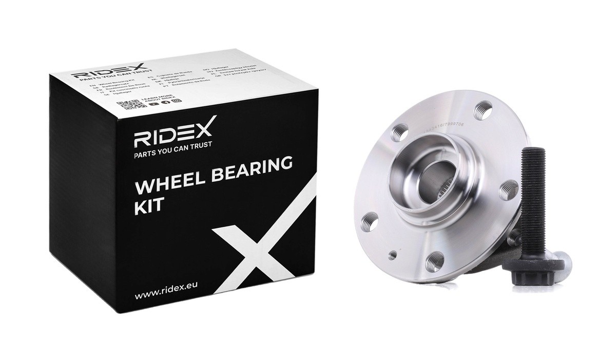Kit de roulement de roue avec bague magnétique intégré, des deux côtés de l'essieu avant RIDEX 4059191320387 boutique en ligne