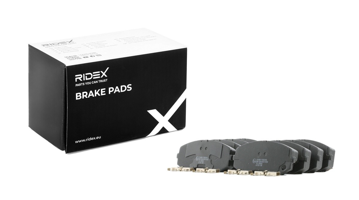 RIDEX Kit de plaquettes de frein, frein à disque numéro de l'article: 402B1239 à bon prix