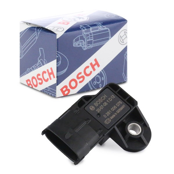 BOSCH Capteur, pression de suralimentation numéro de l'article: 0 281 006 076 à bon prix