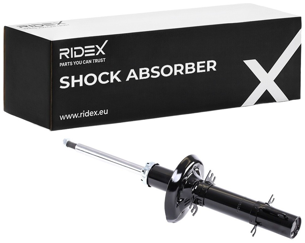 Amortisseur Essieu avant, Pression de gaz, Jambe de suspension RIDEX 4059191341290 boutique en ligne