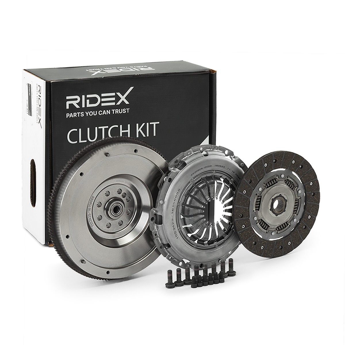 Clutch kit with pilot bearing, with clutch release bearing, with  