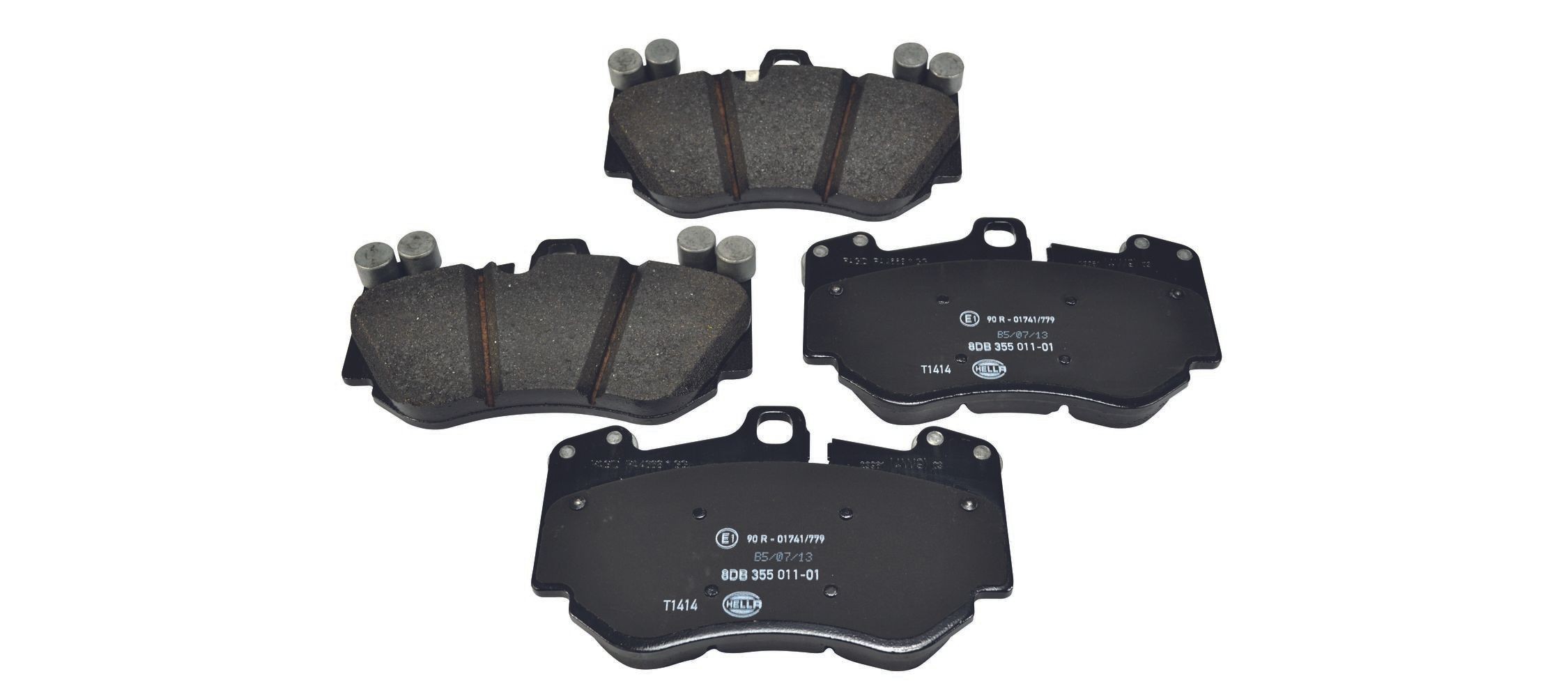 HELLA Brake pad set Article number: 8DB 355 011-011 cheaply