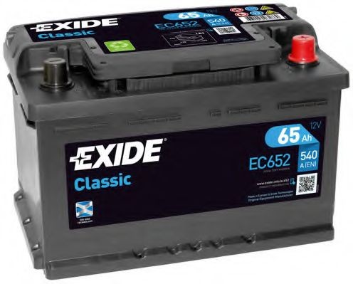 EXIDE Batería Classic Número de artículo: EC652 a buen precio