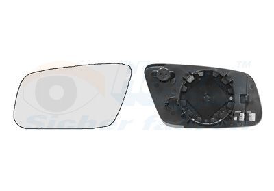 VAN WEZEL Spiegelglas, buitenspiegel Artikel nummer: 0317837 voordelig