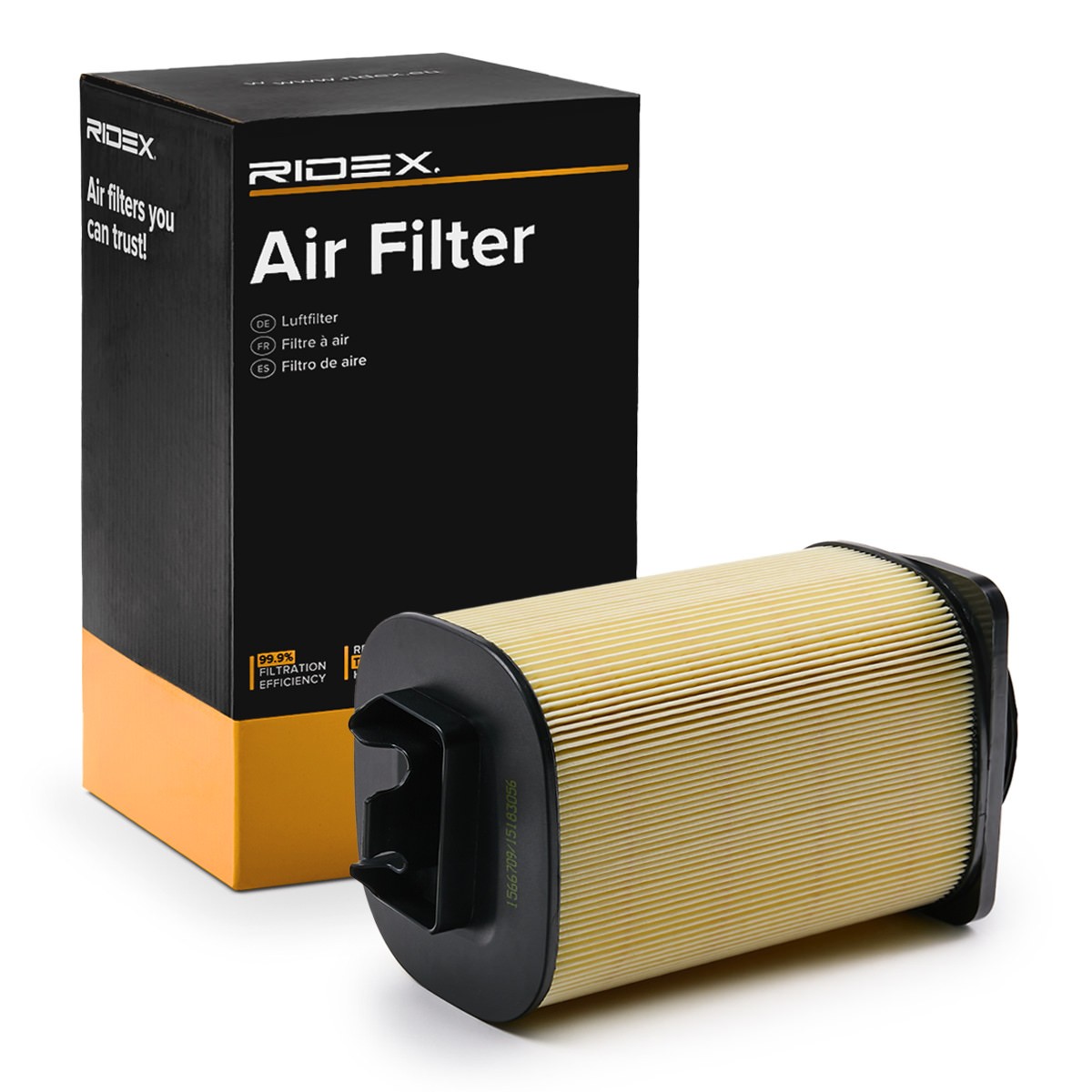 RIDEX Air filter Article number: 8A1021 cheaply