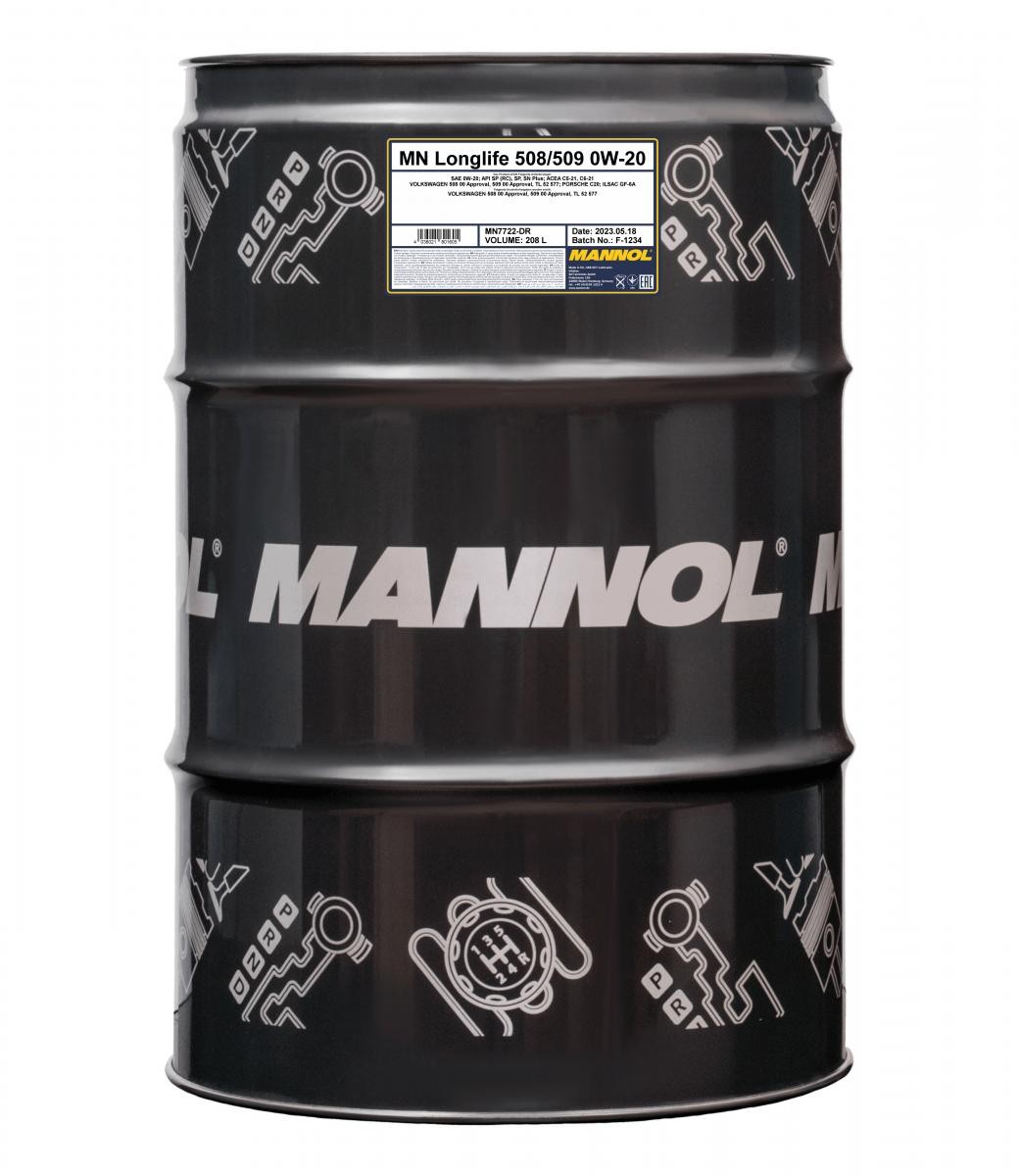 MANNOL Motoröl Longlife 508/509 Artikelnummer: MN7722-DR günstig
