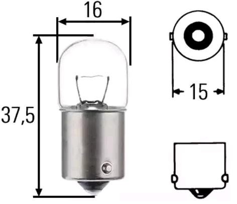 MAGNETI MARELLI Ampoule, feu éclaireur de plaque UGS: 004627100000 à peu de frais