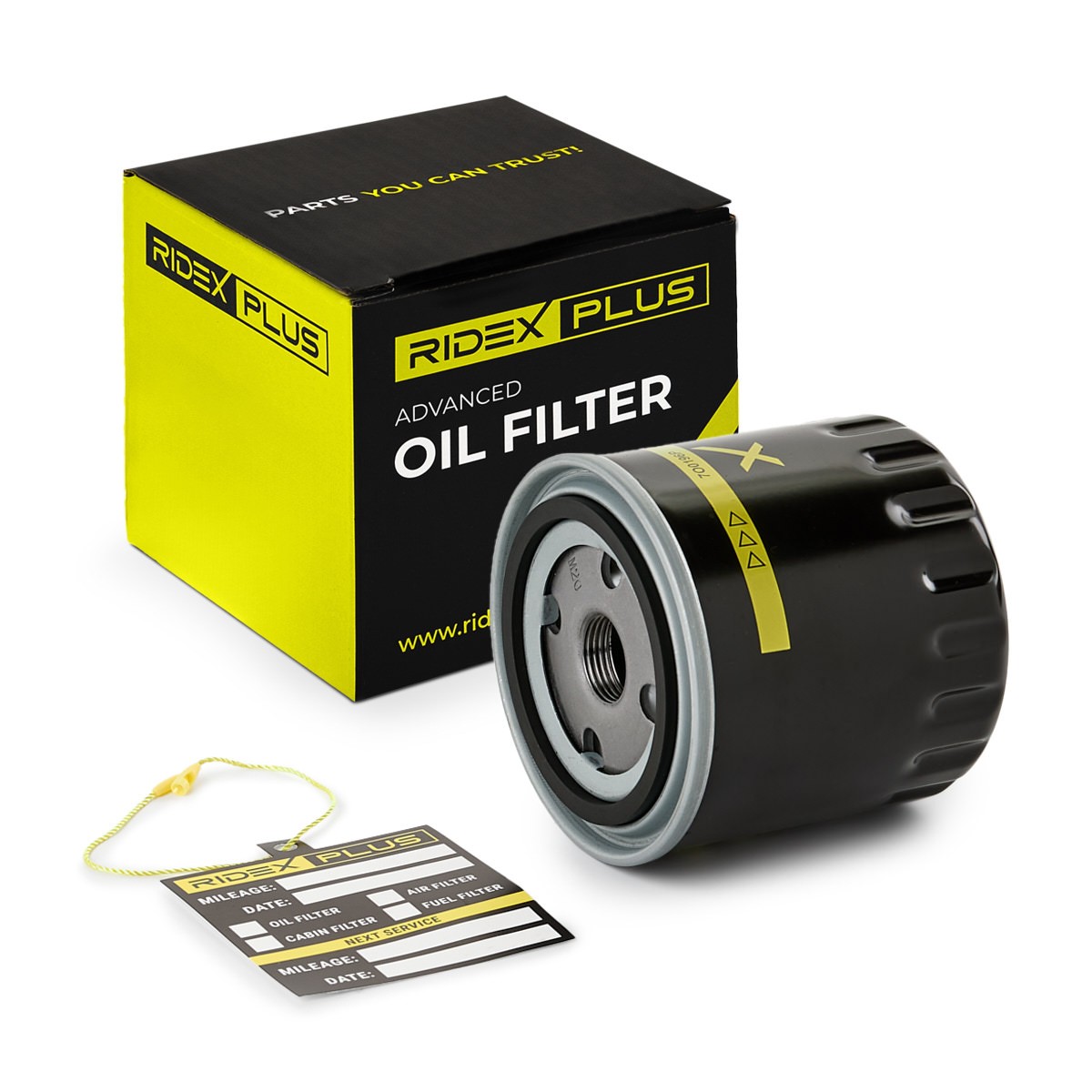 RIDEX PLUS Filtro de aceite Número de artículo: 7O0196P a buen precio
