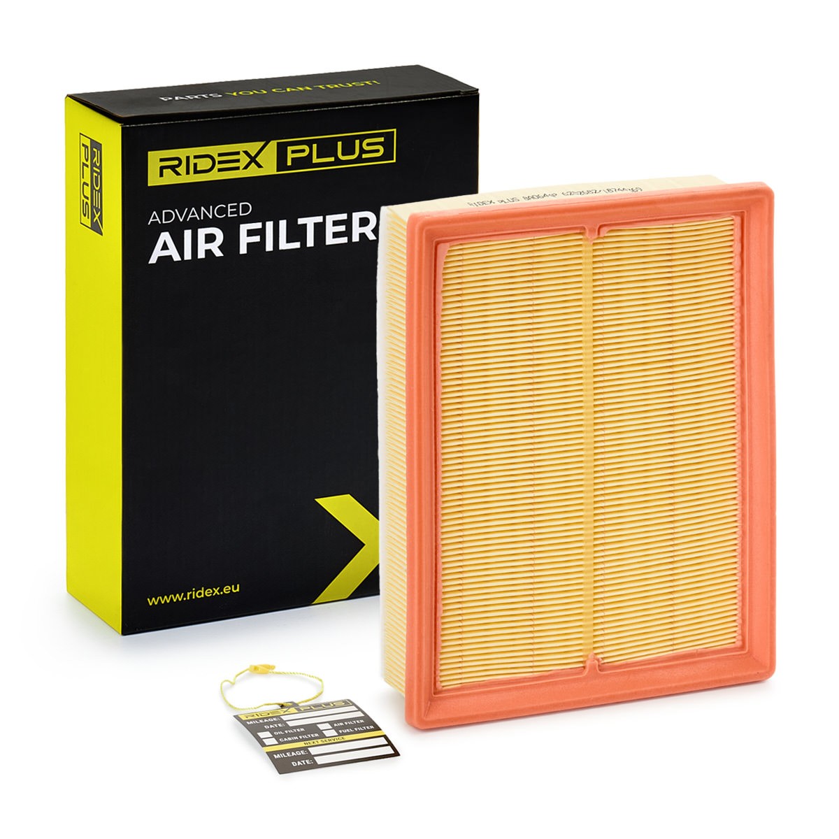 RIDEX PLUS Air filter Article number: 8A0644P cheaply