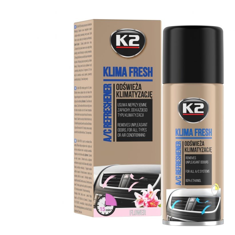 OEM Oro kondicionieriaus valiklis / dezinfektantas K222FL nuo K2