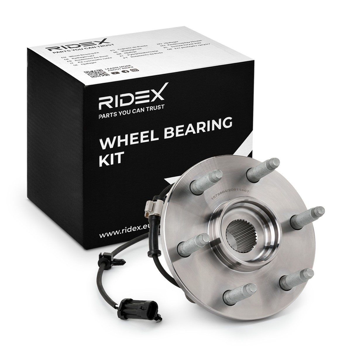 RIDEX Radlagersatz Artikelnummer: 654W1435 günstig