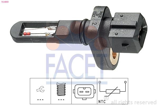 FACET Sensor, Ansauglufttemperatur Artikelnummer: 10.4001 kaufen
