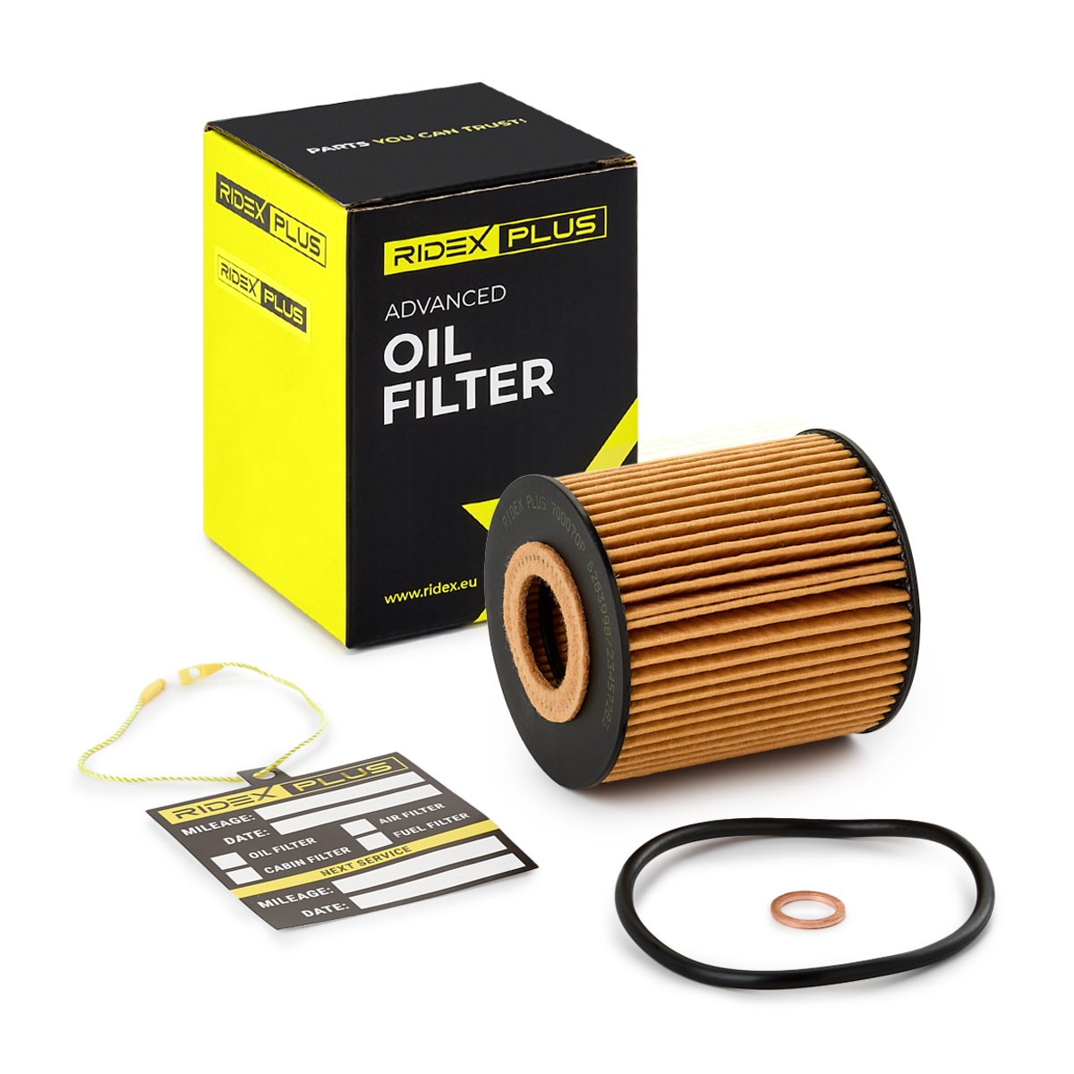 RIDEX PLUS Filtre à huile numéro de l'article: 7O0070P à bon prix