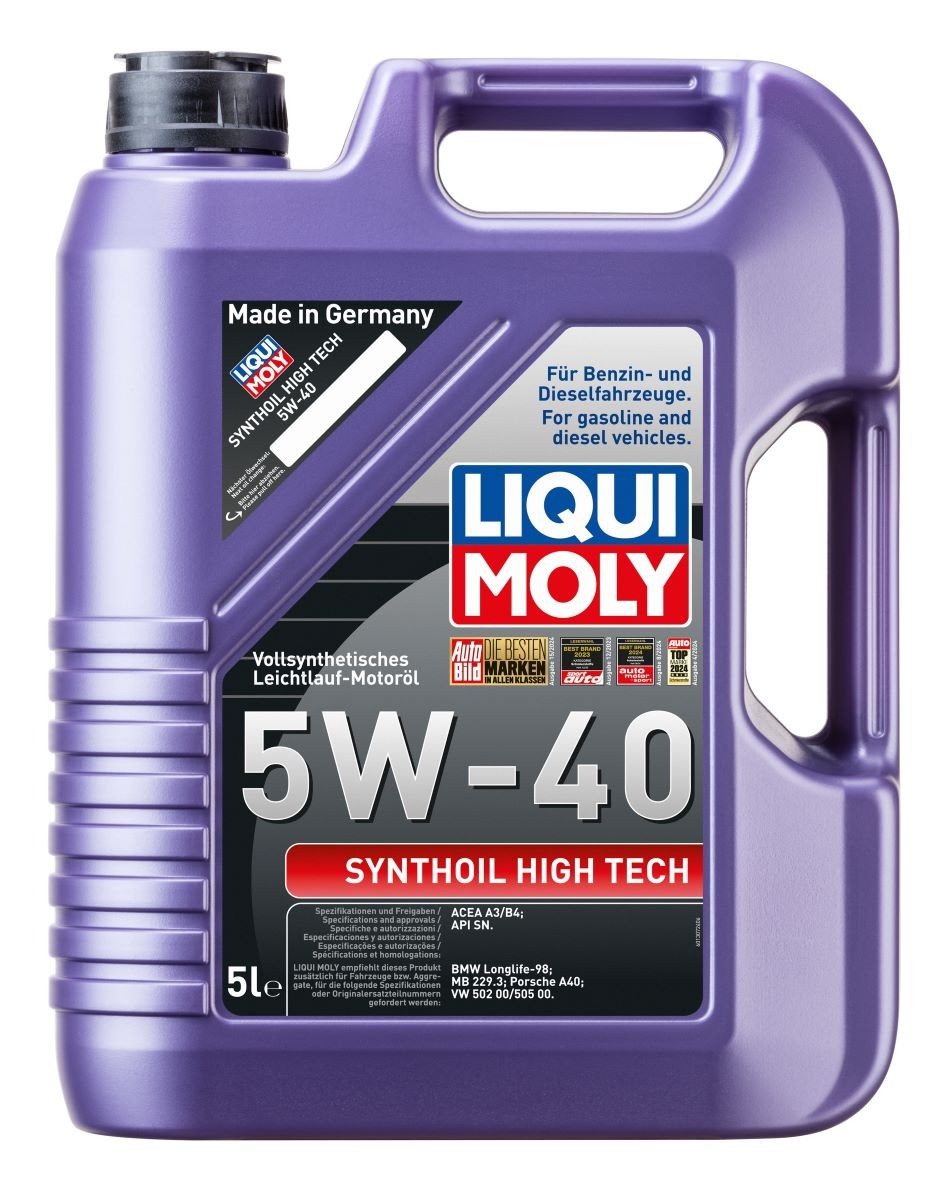 LIQUI MOLY Λάδι κινητήρα Synthoil, High Tech αριθμός Άρθρου: 1307 φθηνότερα