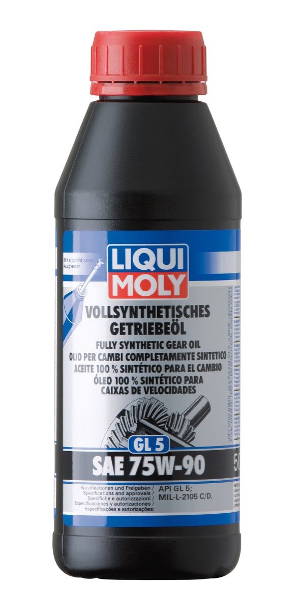 LIQUI MOLY Kastiõli Vollsynthetisches Getriebeöl, GL5 Artikli number: 1413 soodsalt