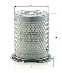 MANN-FILTER Filtro de aire Número de artículo: C 2686 a buen precio