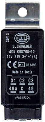 HELLA Ρελέ των φλας αριθμός Άρθρου: 4DN 008 768-121 φθηνότερα