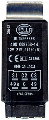 HELLA Ρελέ των φλας αριθμός Άρθρου: 4DN 008 768-141 φθηνότερα