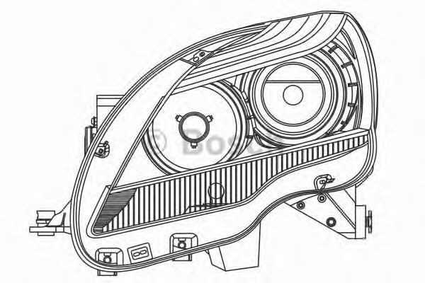 BOSCH Far număr articol: 0 301 269 203 ieftin