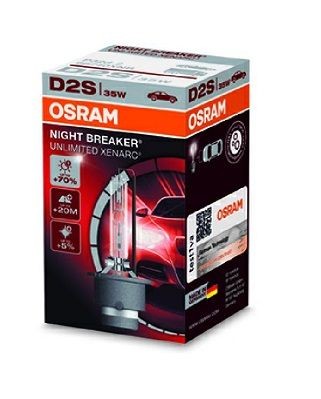 OSRAM Lyspære, fjernlys XENARC NIGHT BREAKER UNLIMITED artikkelnummer: 66240XNB billig