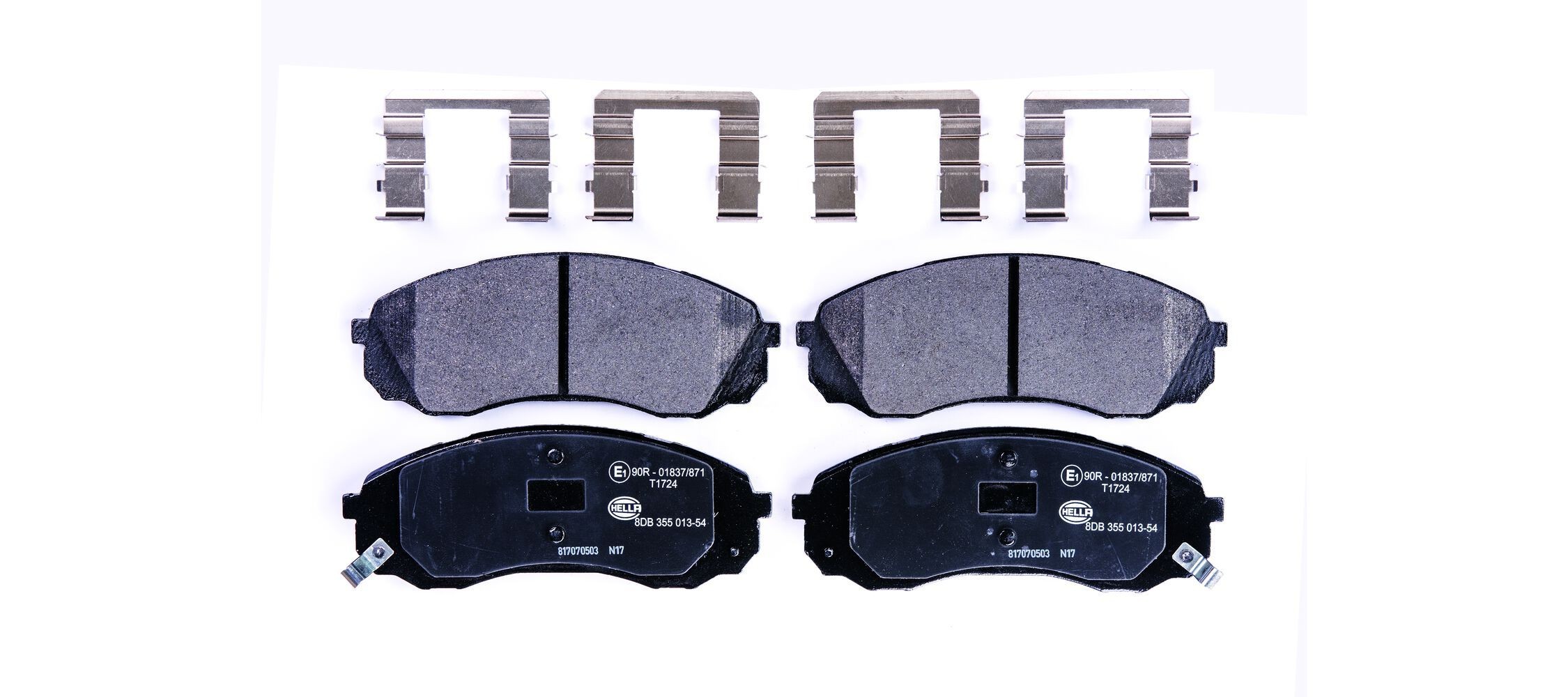 HELLA Bremsbeläge Artikelnummer: 8DB 355 013-541 günstig