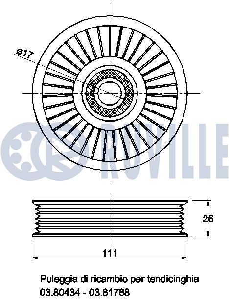 RUVILLE Motorlager Artikelnummer: 325011 günstig