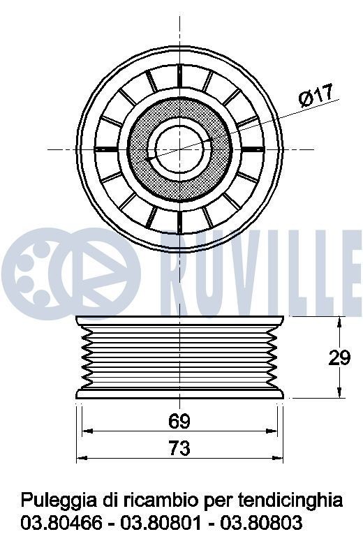 RUVILLE Motorlager Artikelnummer: 325101 günstig