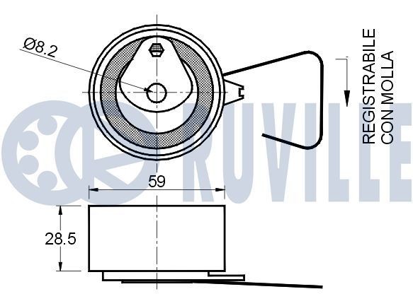RUVILLE Motorlager Artikelnummer: 325812 günstig