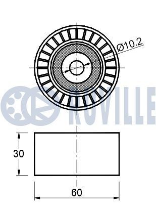 RUVILLE Motorlager Artikelnummer: 325029 günstig
