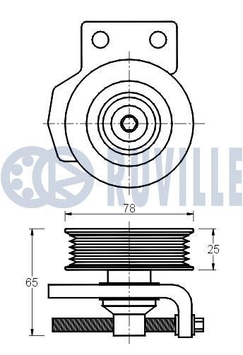 RUVILLE Motorlager Artikelnummer: 325803 günstig