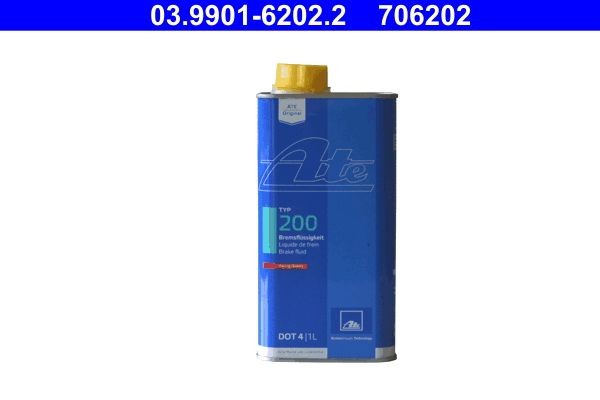 ATE Brake Fluid Article number: 03.9901-6202.2 cheaply