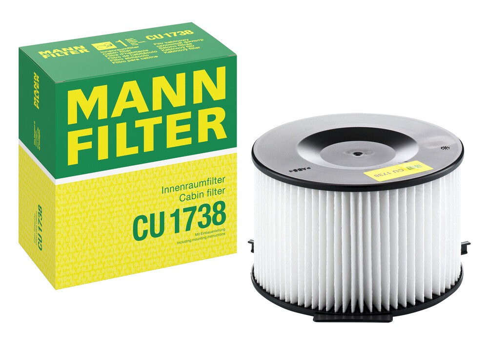 MANN-FILTER Filtro de habitáculo Número de artículo: CU 1738 a buen precio