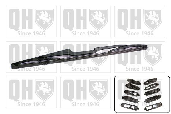 QUINTON HAZELL QRW016 Heckscheibenwischer FABIA 1.2 TDI 75 PS Diesel 2014