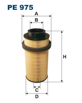 FILTRON Kraftstofffilter Artikelnummer: PE975 bestellen