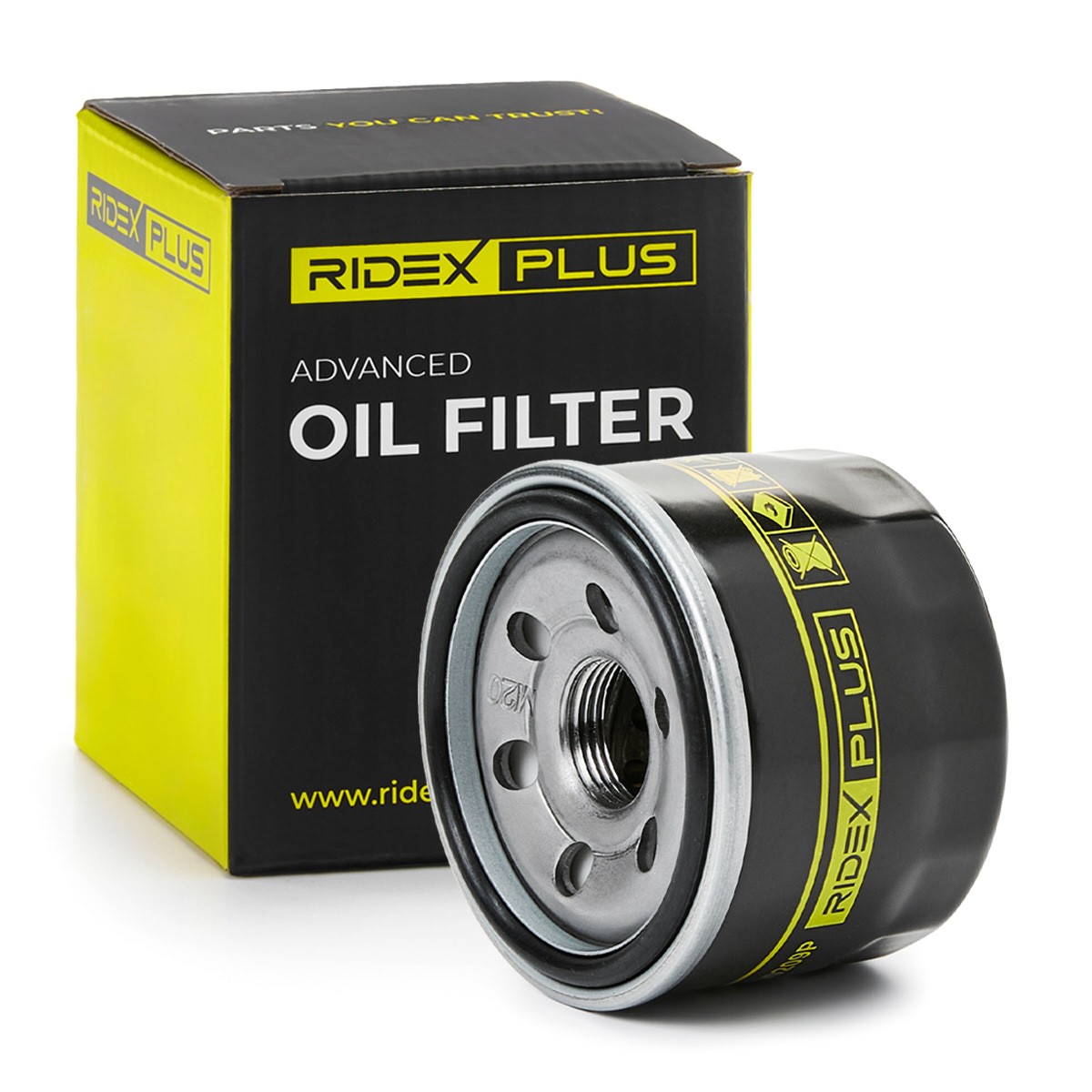 RIDEX PLUS Маслен филтър артикулен номер: 7O0209P евтино