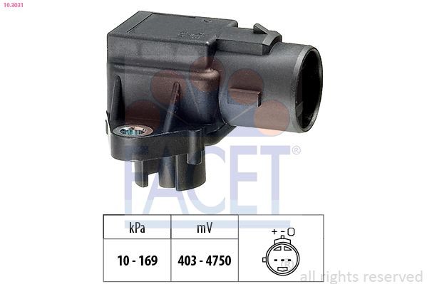 FACET Luftdrucksensor, Höhenanpassung Artikelnummer: 10.3031 günstig