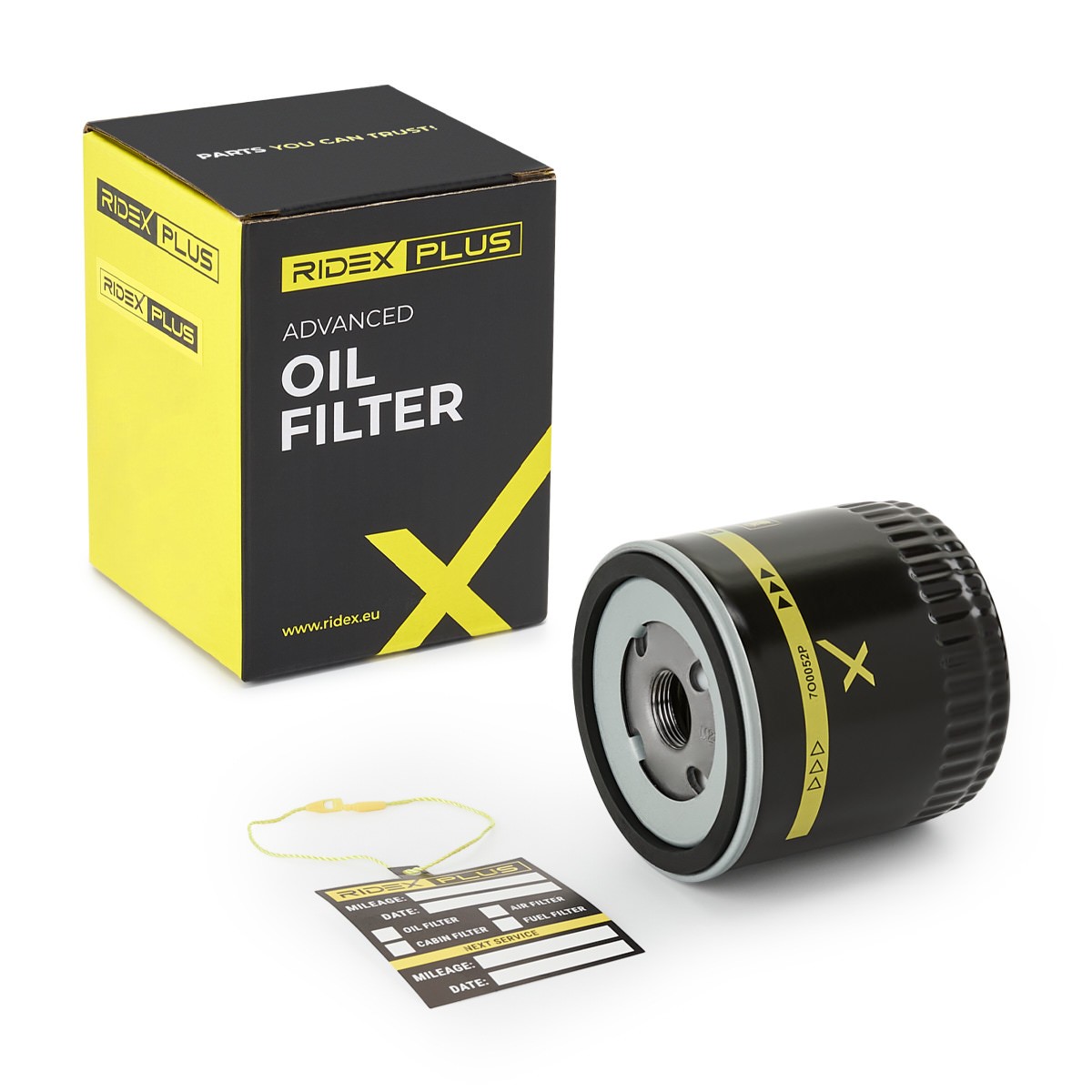 RIDEX PLUS Маслен филтър артикулен номер: 7O0052P евтино