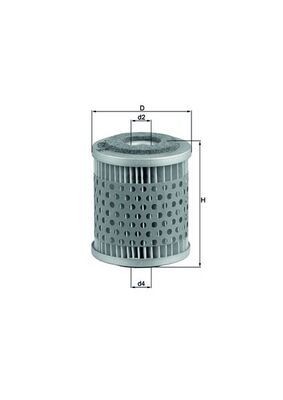 MAHLE ORIGINAL Filtro carburante Numero articolo: KX 38 poco costoso