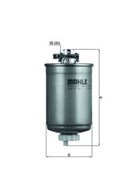 MAHLE ORIGINAL Kraftstofffilter Artikelnummer: KL 77 bestellen