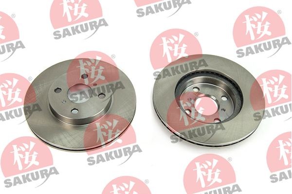 SAKURA Bremseskive Varenummer: 604-20-3865 billige