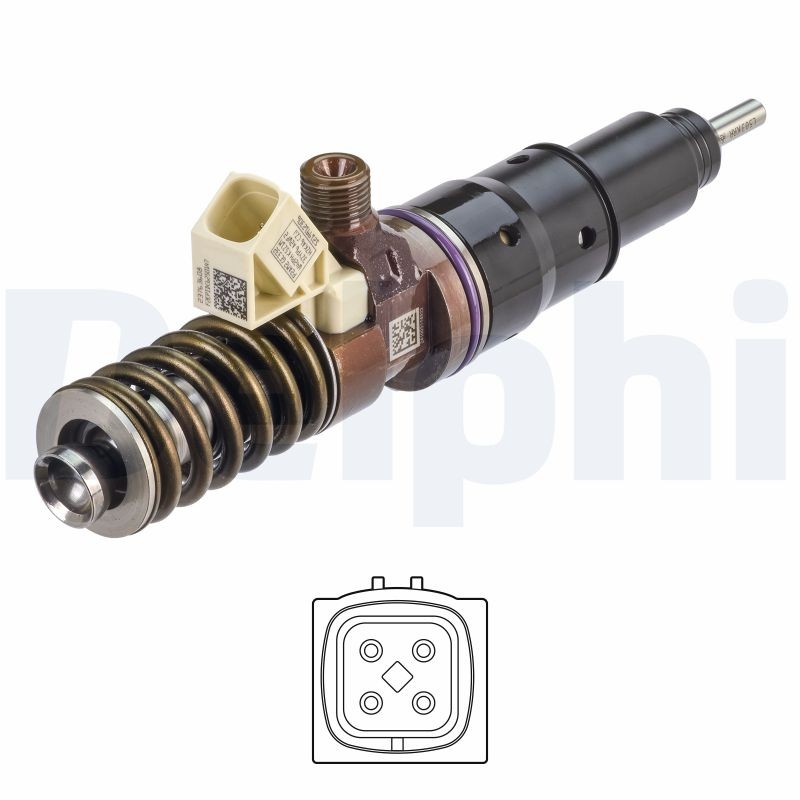 DELPHI Carter, Filtro carburante Numero articolo: 6350045 poco costoso